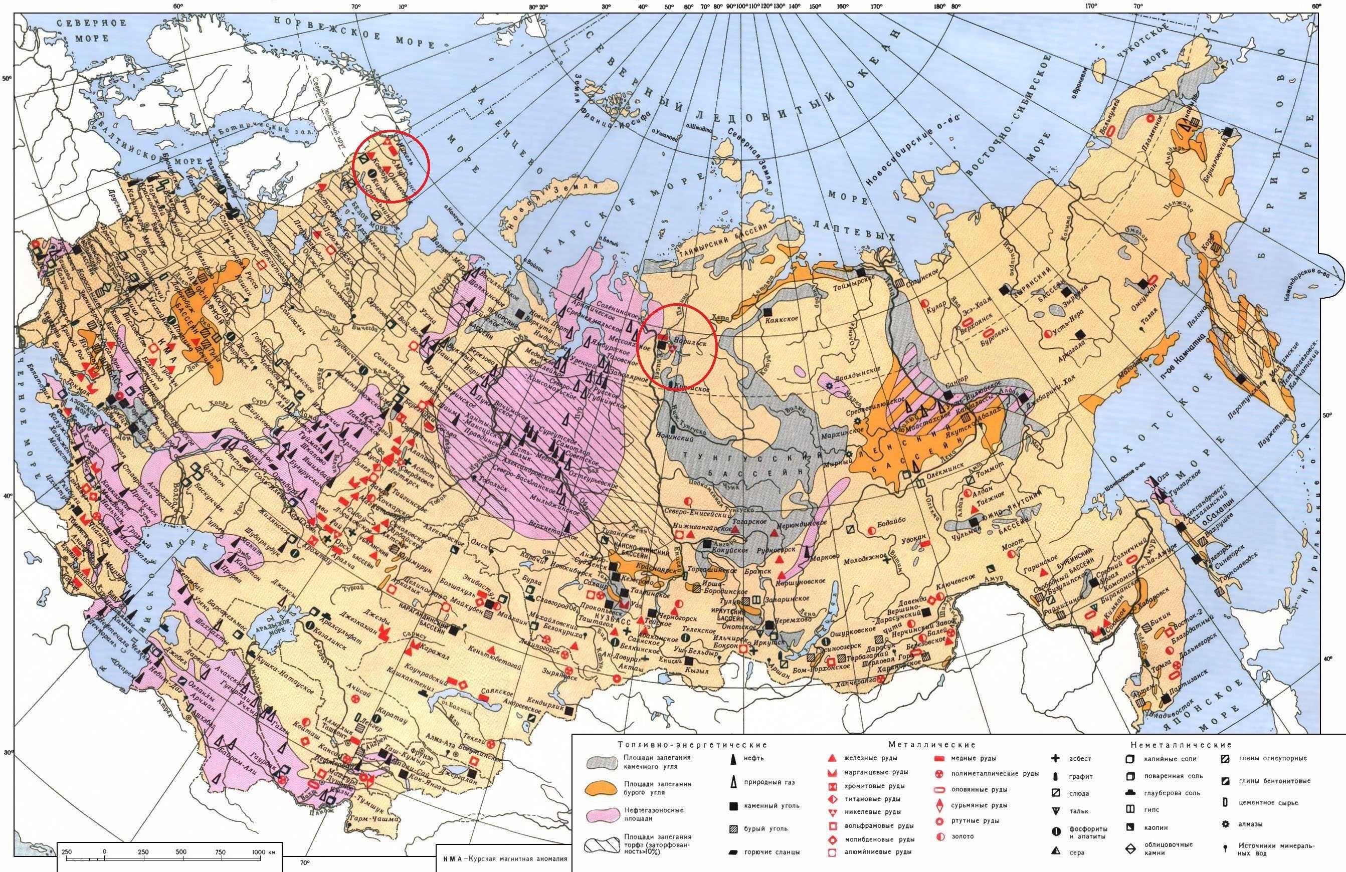 Подземные богатства россии: полезные ископаемые, их запасы и география распространения