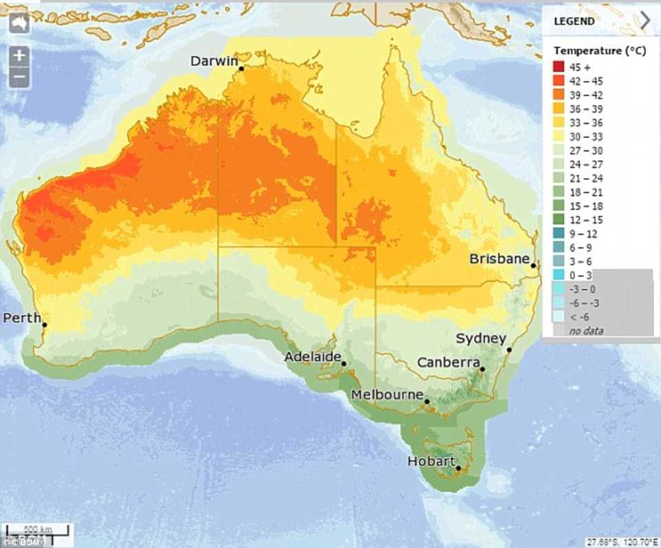 Противоречивый континент: погода по месяцам в австралии