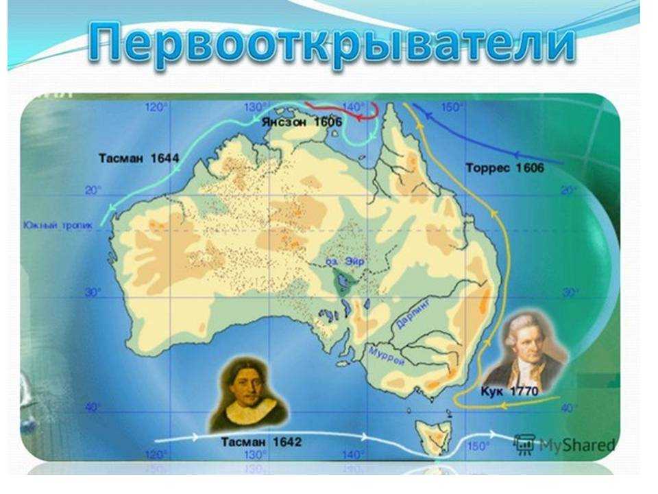 История открытия и исследования австралии