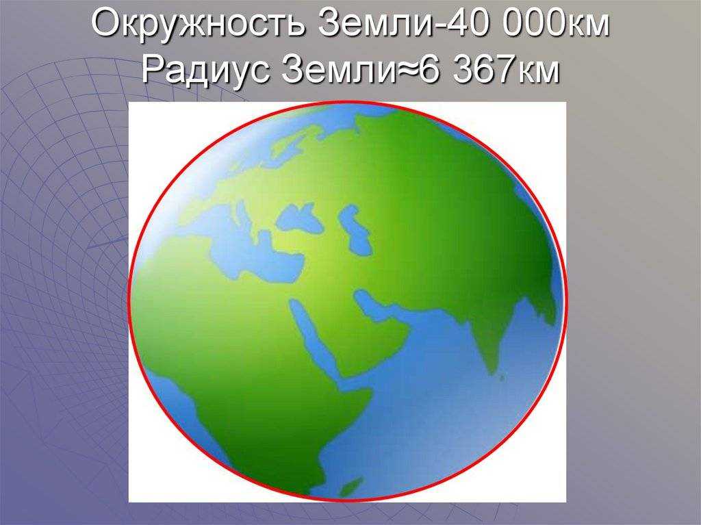 Земля: форма, размер, масса, объем, окружность и диаметр