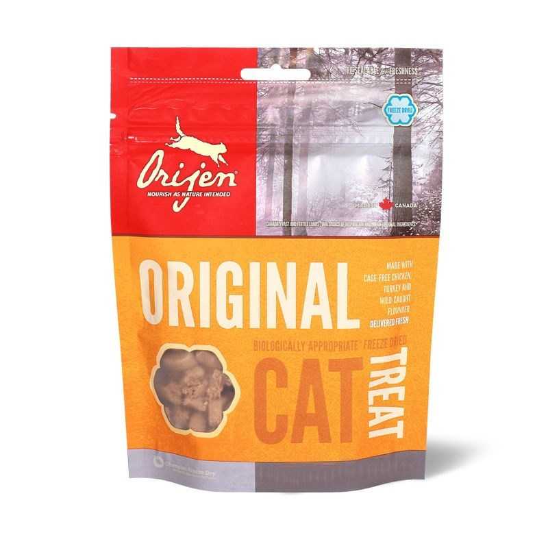 Сухой корм «ориджен» для кошек: каталог orijen