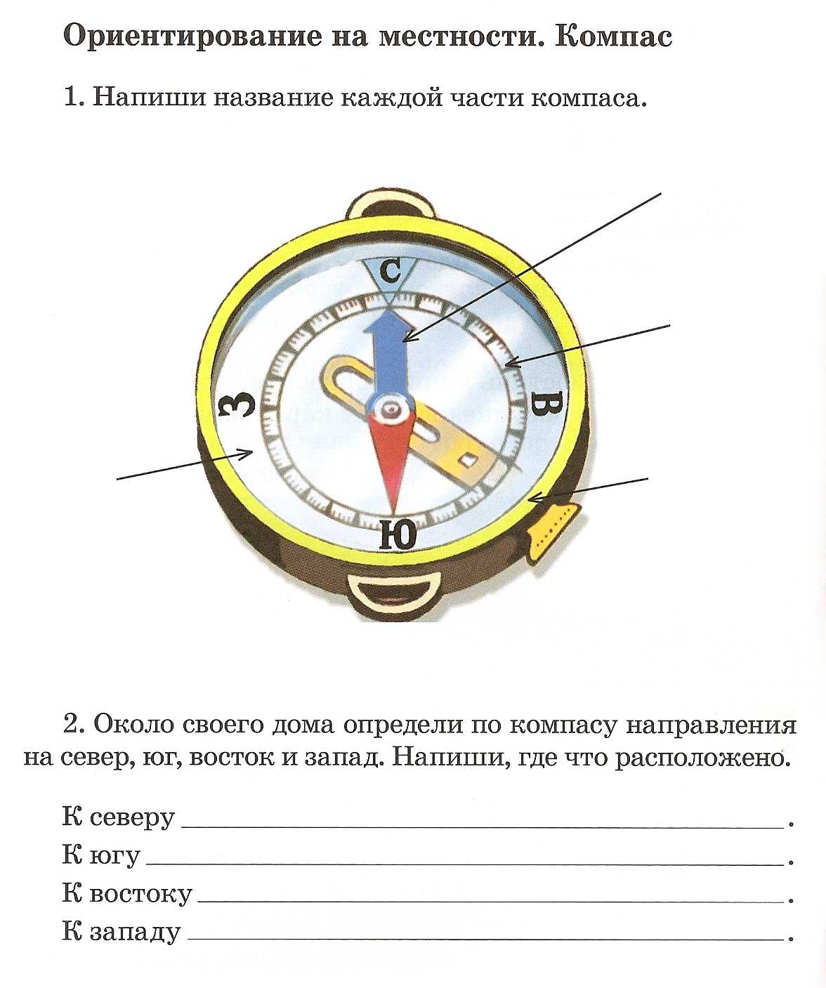 Как работает компас: его устройство и принцип