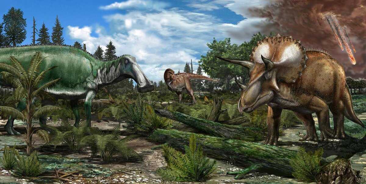 Меловой период: цветы и гибель динозавров - живой космос
