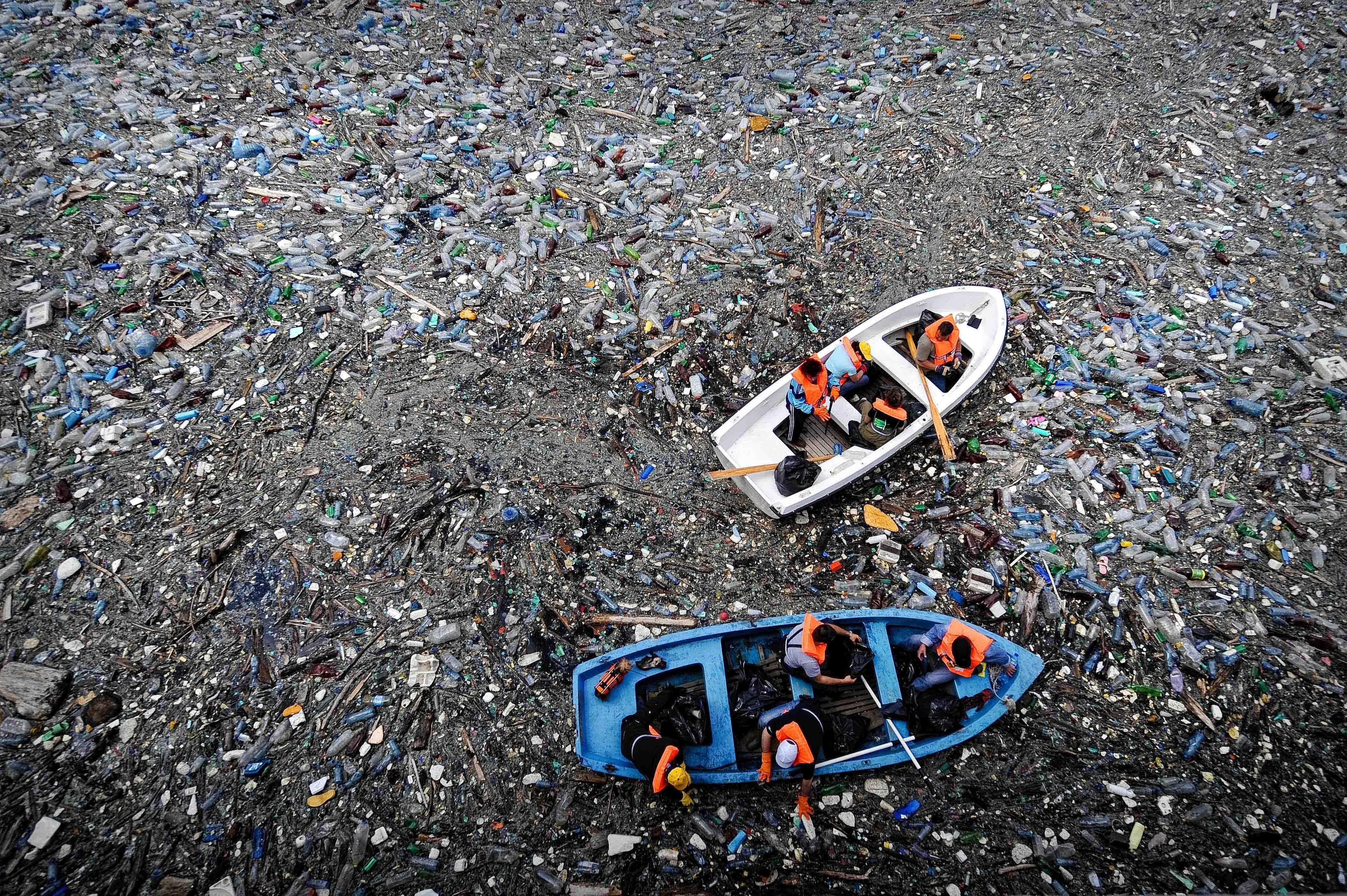Большое тихоокеанское мусорное пятно: причины, проблема и карта