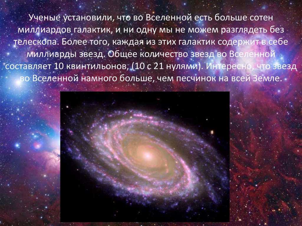 Космос и вселенная презентация