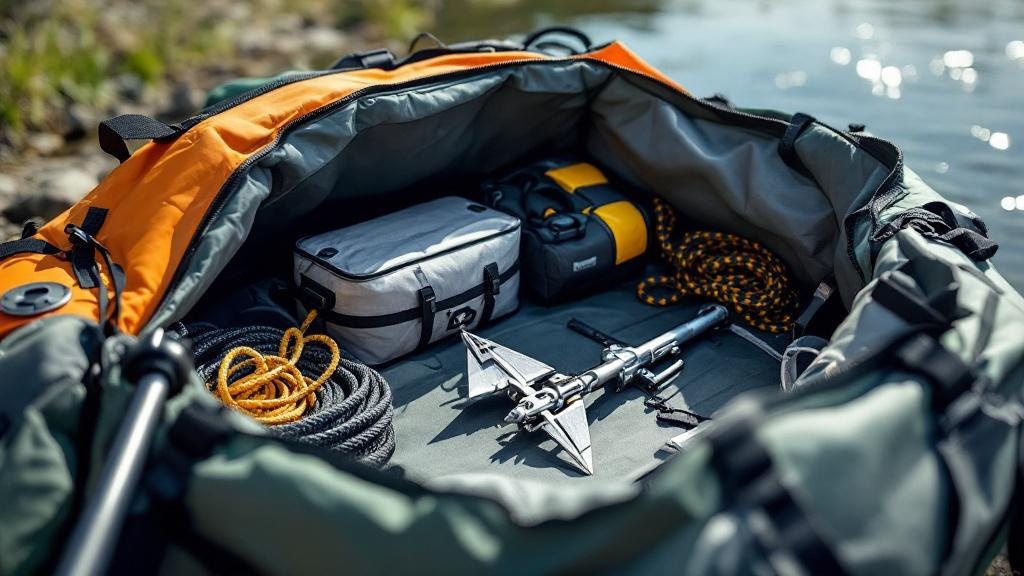 Складной якорь-кошка: особенности конструкции и применение